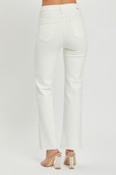 RISEN Full Size High Rise Tummy Control Straight Jeans